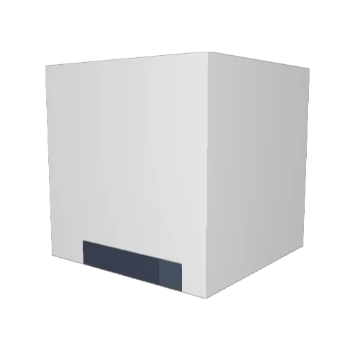 Haizeo Minecraft avatar head, 3D render