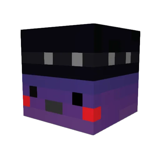HakBro Minecraft avatar head, 3D render