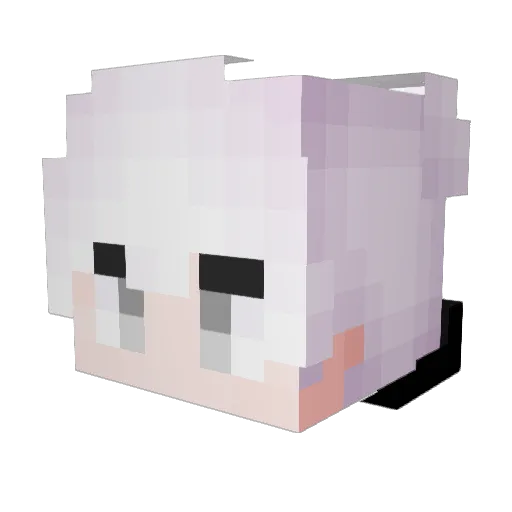 Hakeem123 Minecraft avatar head, 3D render