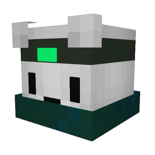 HakimOyuncuu Minecraft avatar head, 3D render