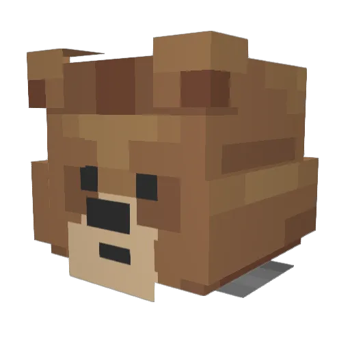 Hakim_Ali Minecraft avatar head, 3D render