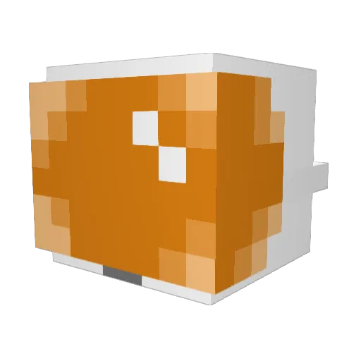 HakkiiiiTR Minecraft avatar head, 3D render