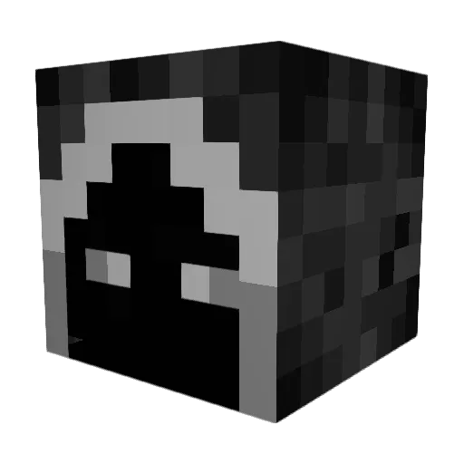 Haksalchan2 Minecraft avatar head, 3D render