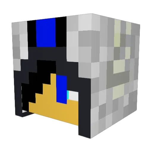Hakuna_Matada Minecraft avatar head, 3D render
