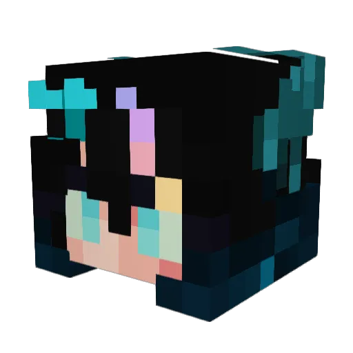 Hal_4346 Minecraft avatar head, 3D render