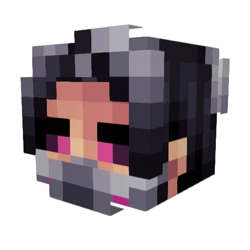 HalalDraven103 Minecraft avatar head, 3D render