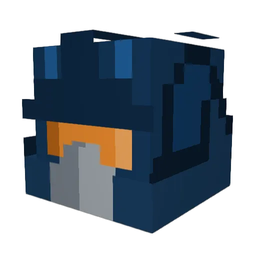Halal_for_Life Minecraft avatar head, 3D render