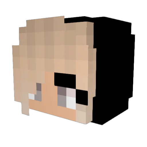 Halasaeed1605 Minecraft avatar head, 3D render