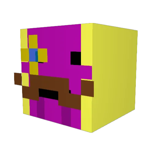 Haley_Ann9 Minecraft avatar head, 3D render