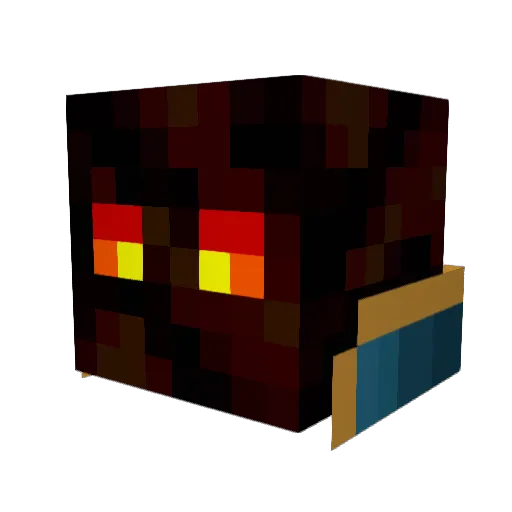 HalfAHeartGeorge Minecraft avatar head, 3D render