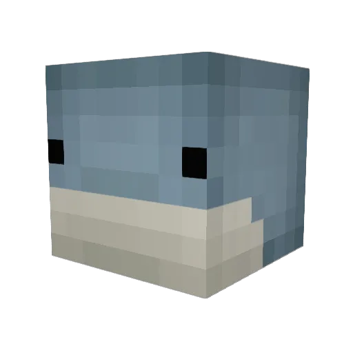HalfBloodsSukDik Minecraft avatar head, 3D render