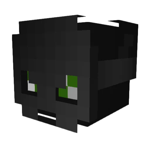 Halfdan1709 Minecraft avatar head, 3D render