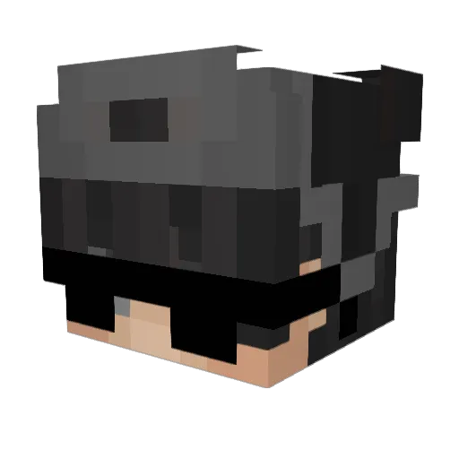 Halim_95 Minecraft avatar head, 3D render
