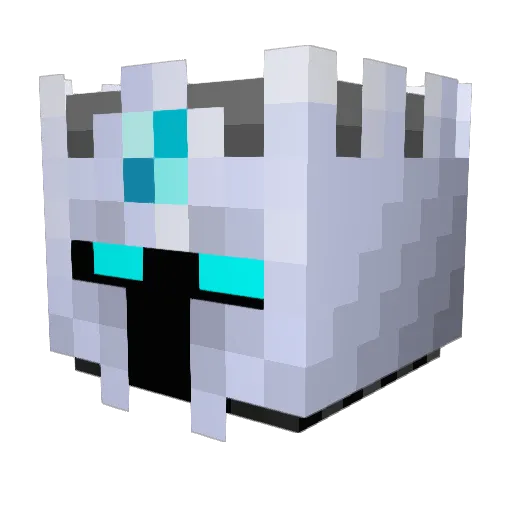 Halling9640 Minecraft avatar head, 3D render