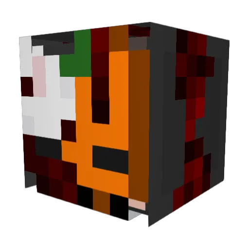 Hallo942692 Minecraft avatar head, 3D render