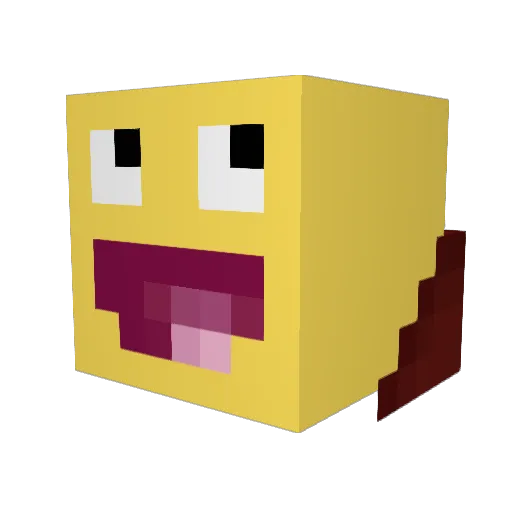 HalloweenSession Minecraft avatar head, 3D render