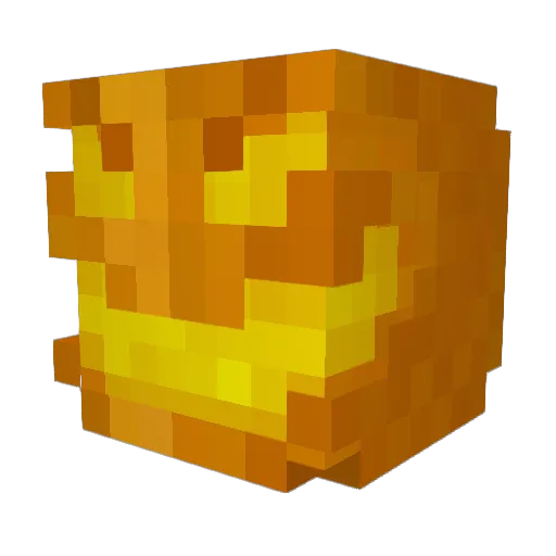 Hallowynn Minecraft avatar head, 3D render