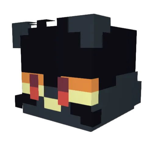 HaloByteIsTaken Minecraft avatar head, 3D render