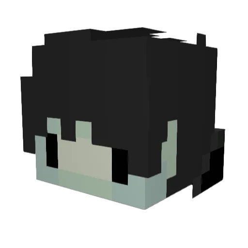 HaloSpartan46 Minecraft avatar head, 3D render