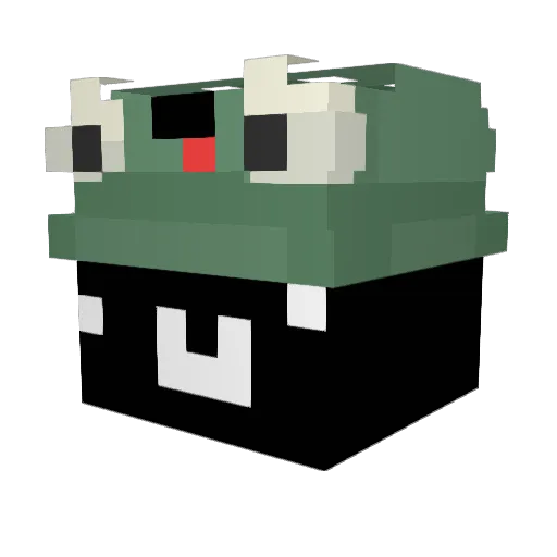 HaloSpawn1451 Minecraft avatar head, 3D render