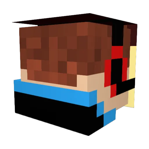Halo_BOI_74 Minecraft avatar head, 3D render
