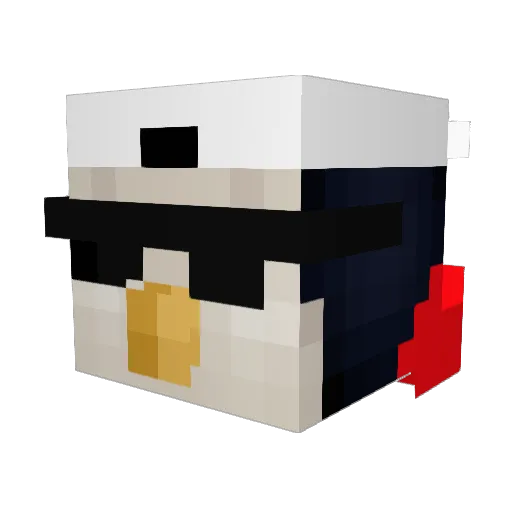 Halo_Condor Minecraft avatar head, 3D render