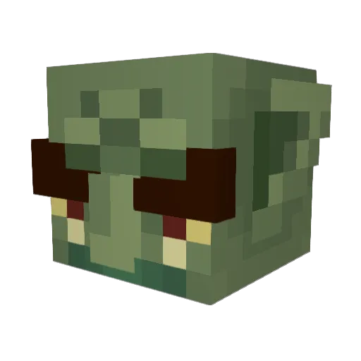 Halo_ProNoob Minecraft avatar head, 3D render