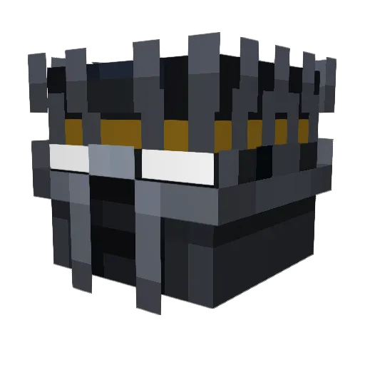 Haloclay09 Minecraft avatar head, 3D render