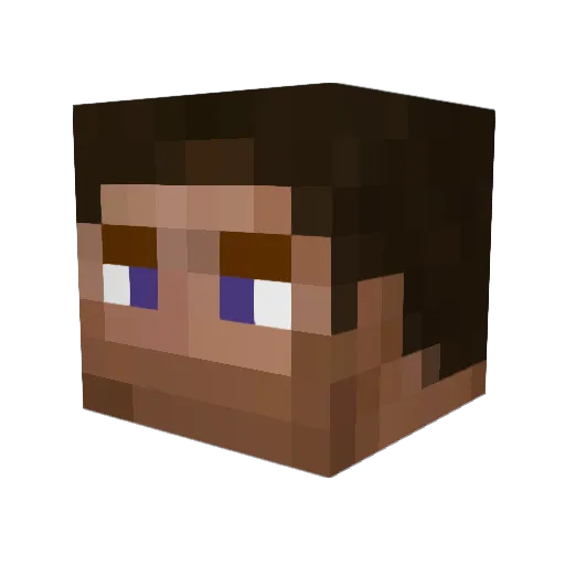 Halostarwarsguy Minecraft avatar head, 3D render