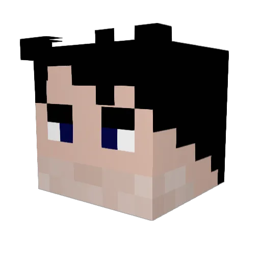 HalvarTheGreat Minecraft avatar head, 3D render