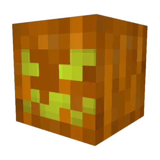 HalyBL Minecraft avatar head, 3D render