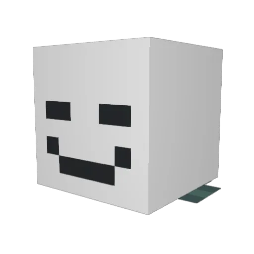 Ham3oner Minecraft avatar head, 3D render