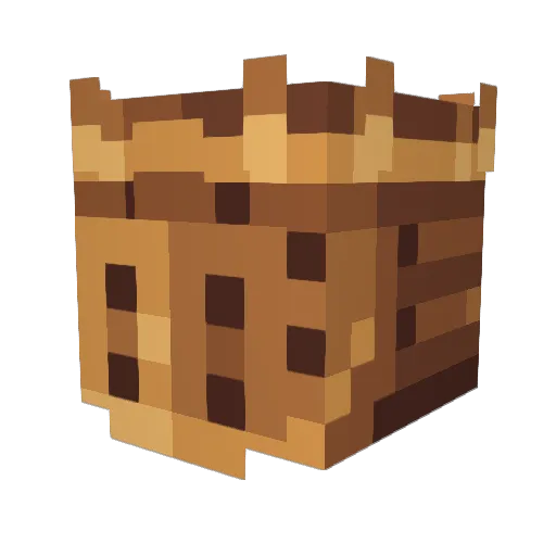 HamIS_StROnk Minecraft avatar head, 3D render