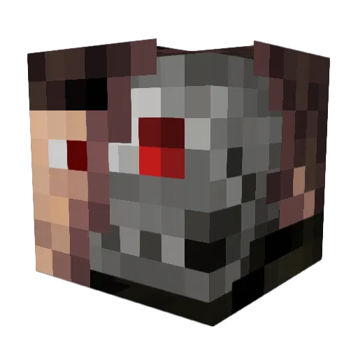 Ham_123 Minecraft avatar head, 3D render