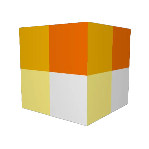HamachiAdmin Minecraft avatar head, 3D render