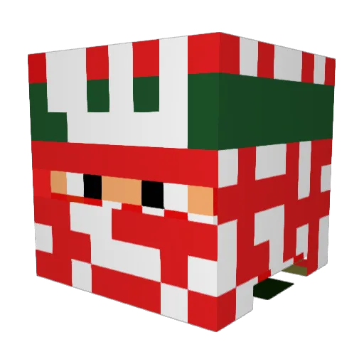 HamasGamer Minecraft avatar head, 3D render