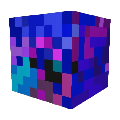 Hambahr2 Minecraft avatar head, 3D render