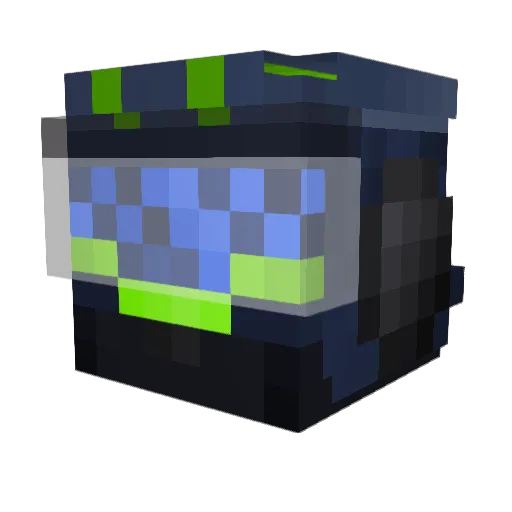 Hambonest Minecraft avatar head, 3D render