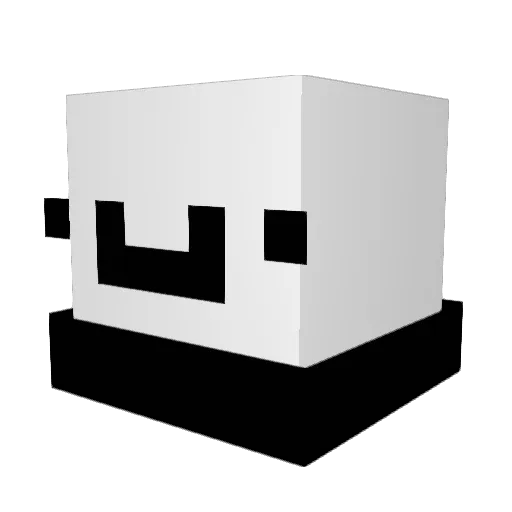 Hamburger_bun Minecraft avatar head, 3D render