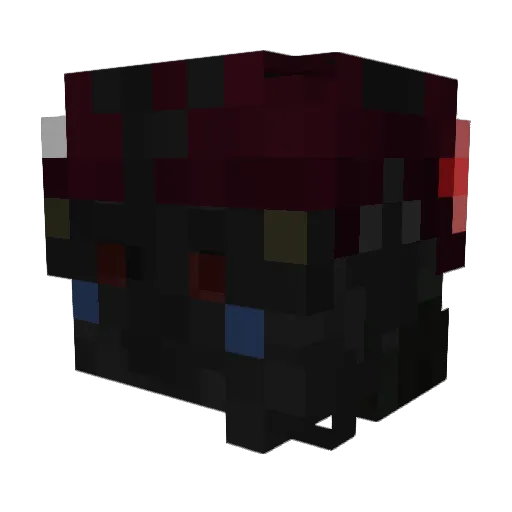 Hames17 Minecraft avatar head, 3D render