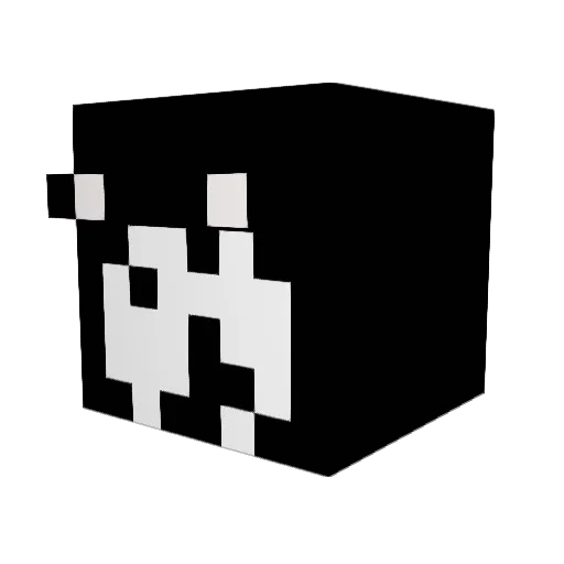 Hamging_0w0 Minecraft avatar head, 3D render