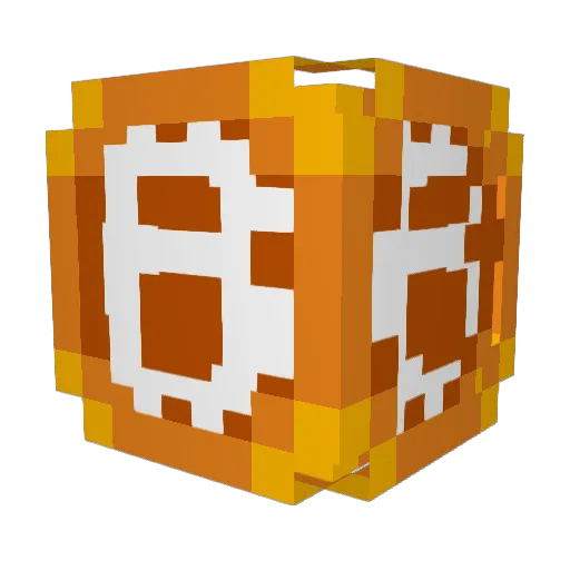 Hami3525 Minecraft avatar head, 3D render