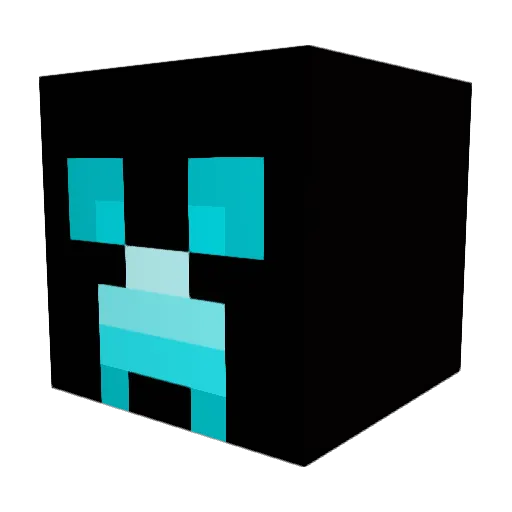 Hamm97 Minecraft avatar head, 3D render