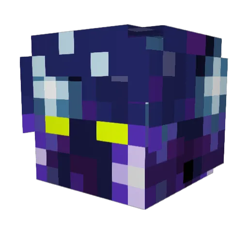 HammerHud Minecraft avatar head, 3D render