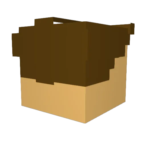 HammerMamber Minecraft avatar head, 3D render