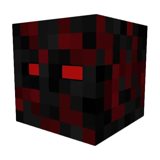 Hammerhead595 Minecraft avatar head, 3D render