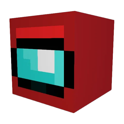 Hamming_N_Cheese Minecraft avatar head, 3D render