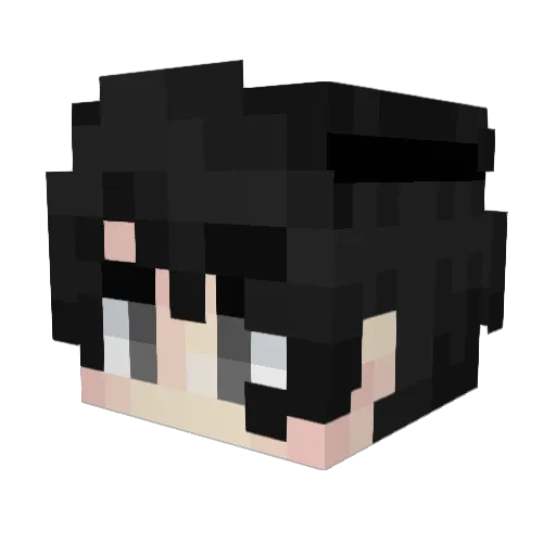 Hammodd Minecraft avatar head, 3D render