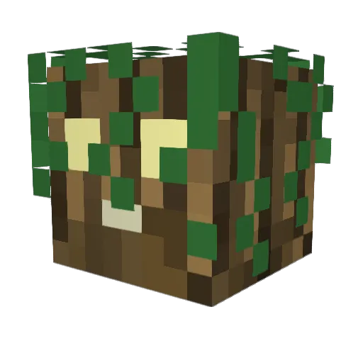 Hammy235 Minecraft avatar head, 3D render