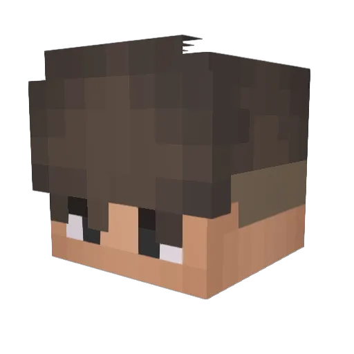 Hamoody1102 Minecraft avatar head, 3D render